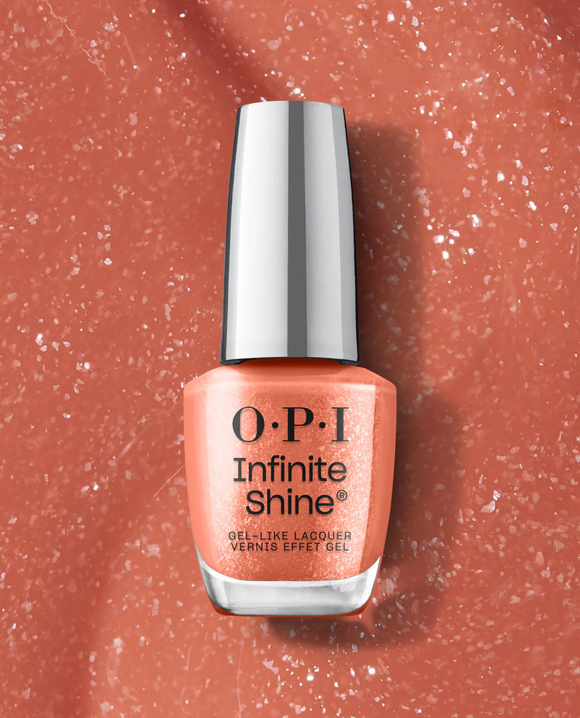 OPI Infinite Shine – Knee High Stock-blings – Perzik Shimmer Gel-look Nagellak