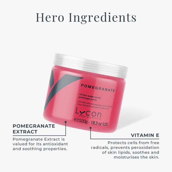 Lycon - Pomegranate Sugar Sugar Scrub