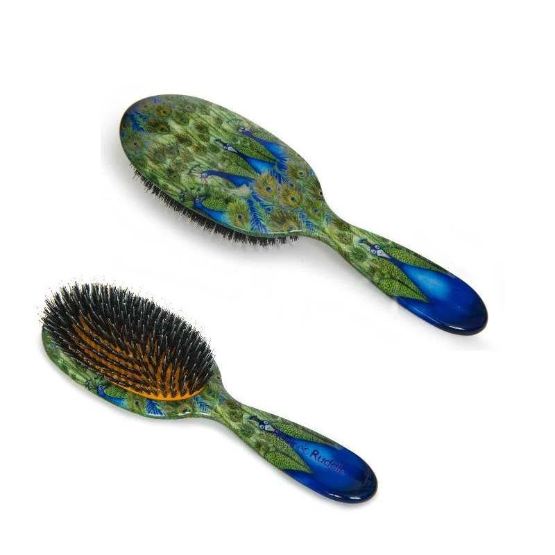 Rock & Ruddle - Haarborstel Pauw Large - Beauty Junkies