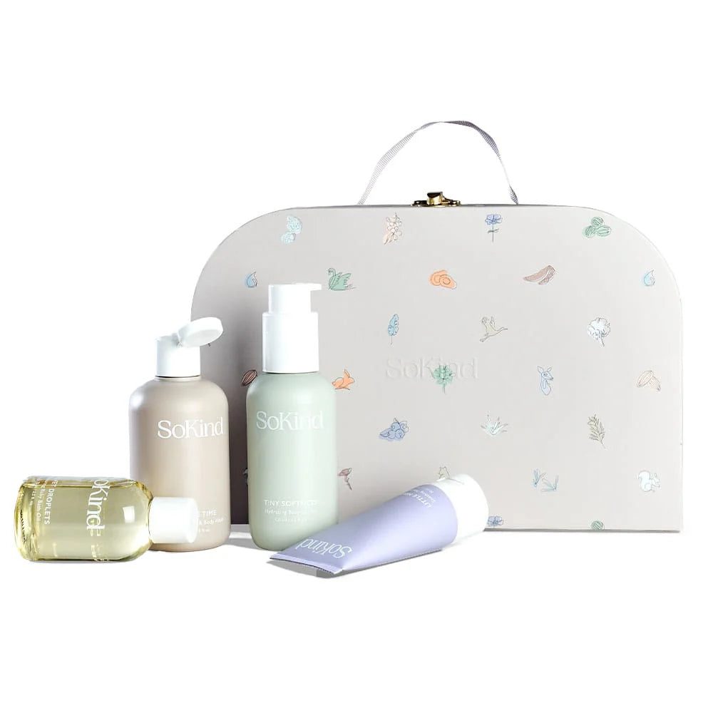 So Kind - Baby Verzorgingspakket Dear Baby - Cadeauset met Koffer - Beauty Junkies