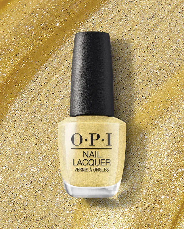 OPI Nail Lacquer - Suzi's Slinging Mezcal - Goudkleurige Shimmer Nagellak