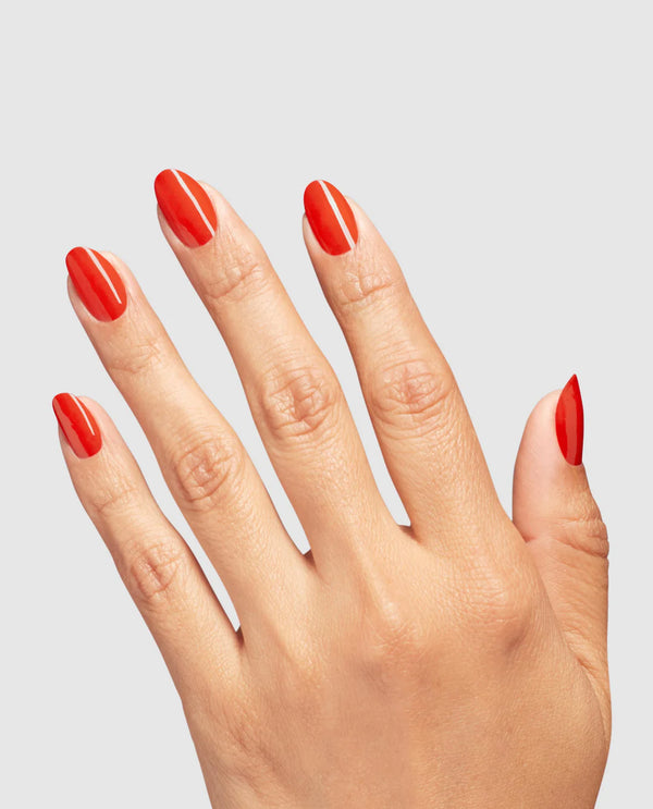 OPI Nail Lacquer - Totally Red-ical – Oranje-Rode Statement Nagellak