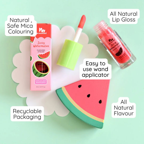 No Nasties - Kids Lip Gloss – Juicy Watermelon  (Natuurlijk & Vegan)