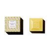 Nata Soap in elegante Art Deco verpakking, samen met de zeep, geïnspireerd door het beroemde Portugese gebakje. Een luxe toevoeging voor elke badkamer.
