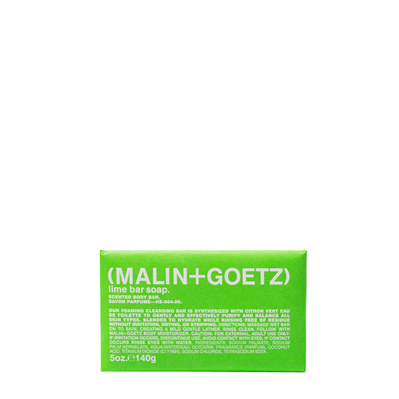 Malin + Goetz - Lime Bar Soap - Beauty Junkies Store