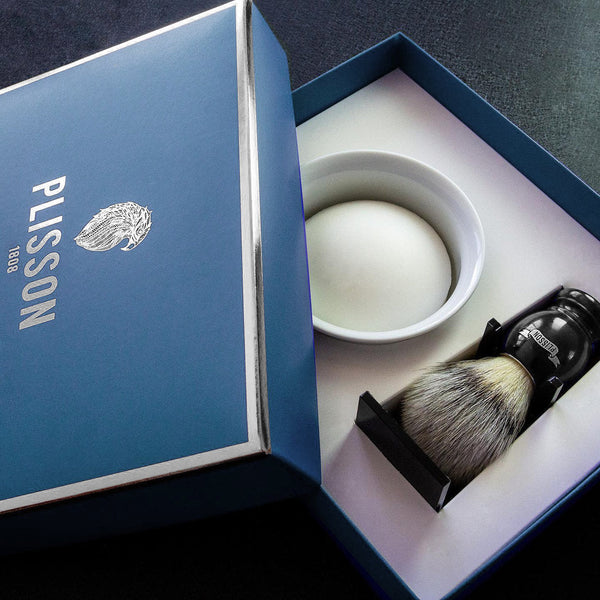 Plisson - Giftbox 3-delig Essential Zwart White Fibre - Beauty Junkies