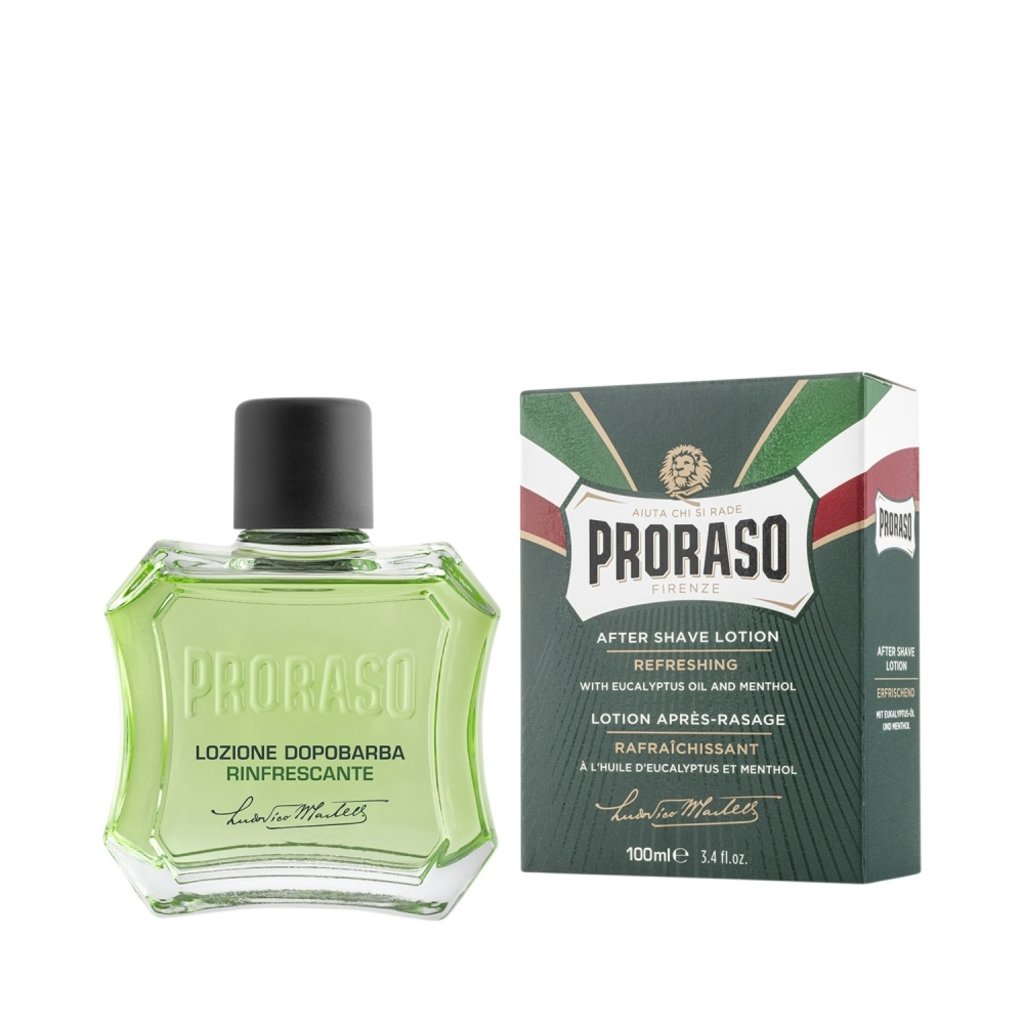 Proraso - Green Refreshing Aftershave Lotion 100 ml - Beauty Junkies