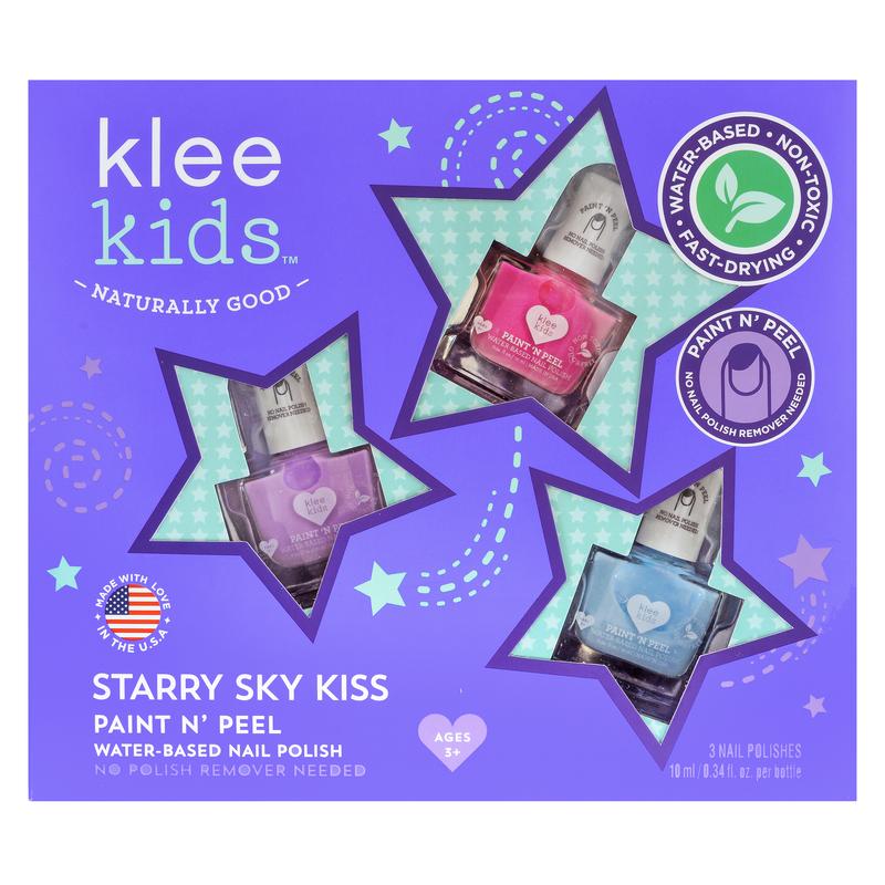 Klee Kids - Starry Sky Kiss - Veilige Nagellak Set - Beauty Junkies