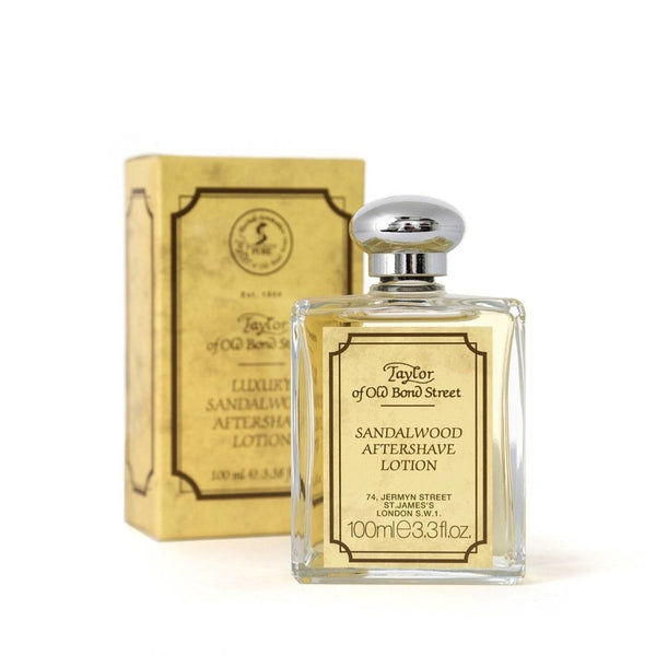 Taylor of Old Bond Street - Aftershave Lotion Sandelwood (100ml) - Beauty Junkies