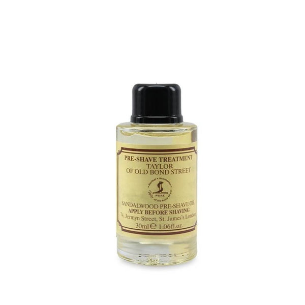 Taylor of Old Bond Street - Pre shave Olie Sandalwood (30ml) - Beauty Junkies