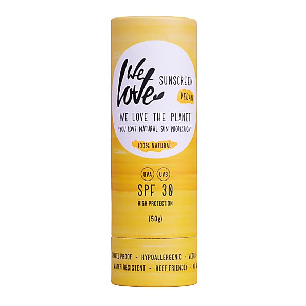 We love the planet - Natuurlijke zonnebrandstick – SPF 30 - Beauty Junkies