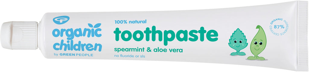 Green People -  Kids Tandpasta Spearmint - Beauty Junkies