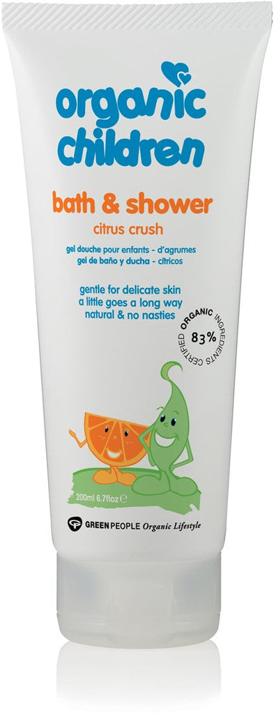 Organic Children by Green Peolpe - Bathe & Shower Citrus Crush - Beauty Junkies