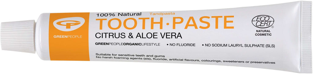 Green People - Tandpasta Citroen - Beauty Junkies