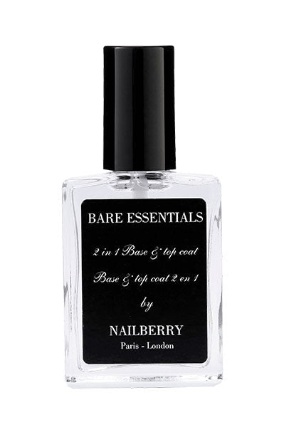 Nailberry - Bare Essentials 2 in 1 Base & Top Coat - nagellak base- & topcoat - Beauty Junkies