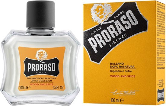 Proraso - After Shave Balsem  Wood & Spice 100 ml - Beauty Junkies