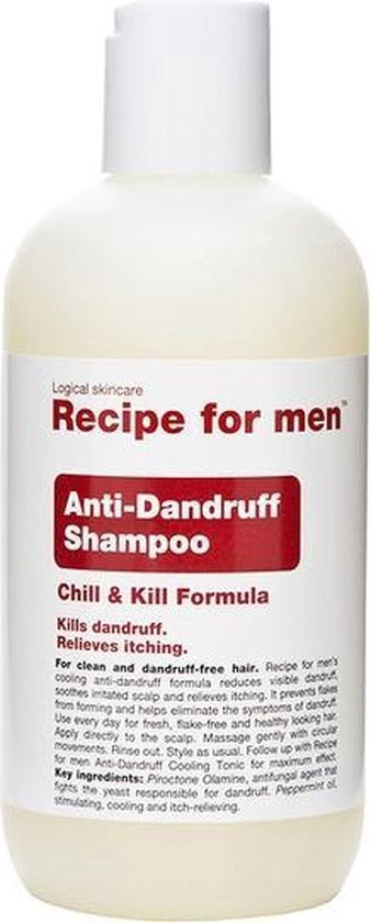 Recipe for Men - Anti-Roos shampoo 250ml - Beauty Junkies