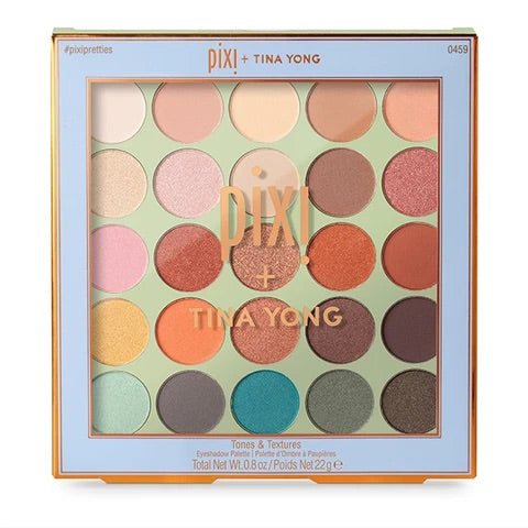 Pixi - Tina Yong – Tones & Texture Eyeshadow Palette - Beauty Junkies