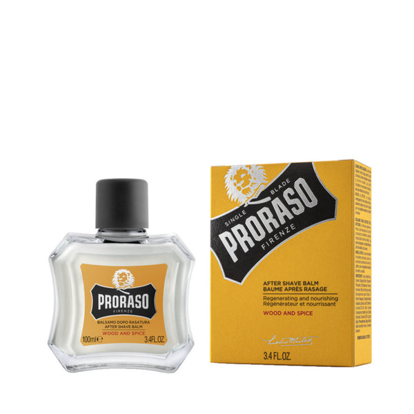 Proraso - After Shave Balsem  Wood & Spice 100 ml - Beauty Junkies