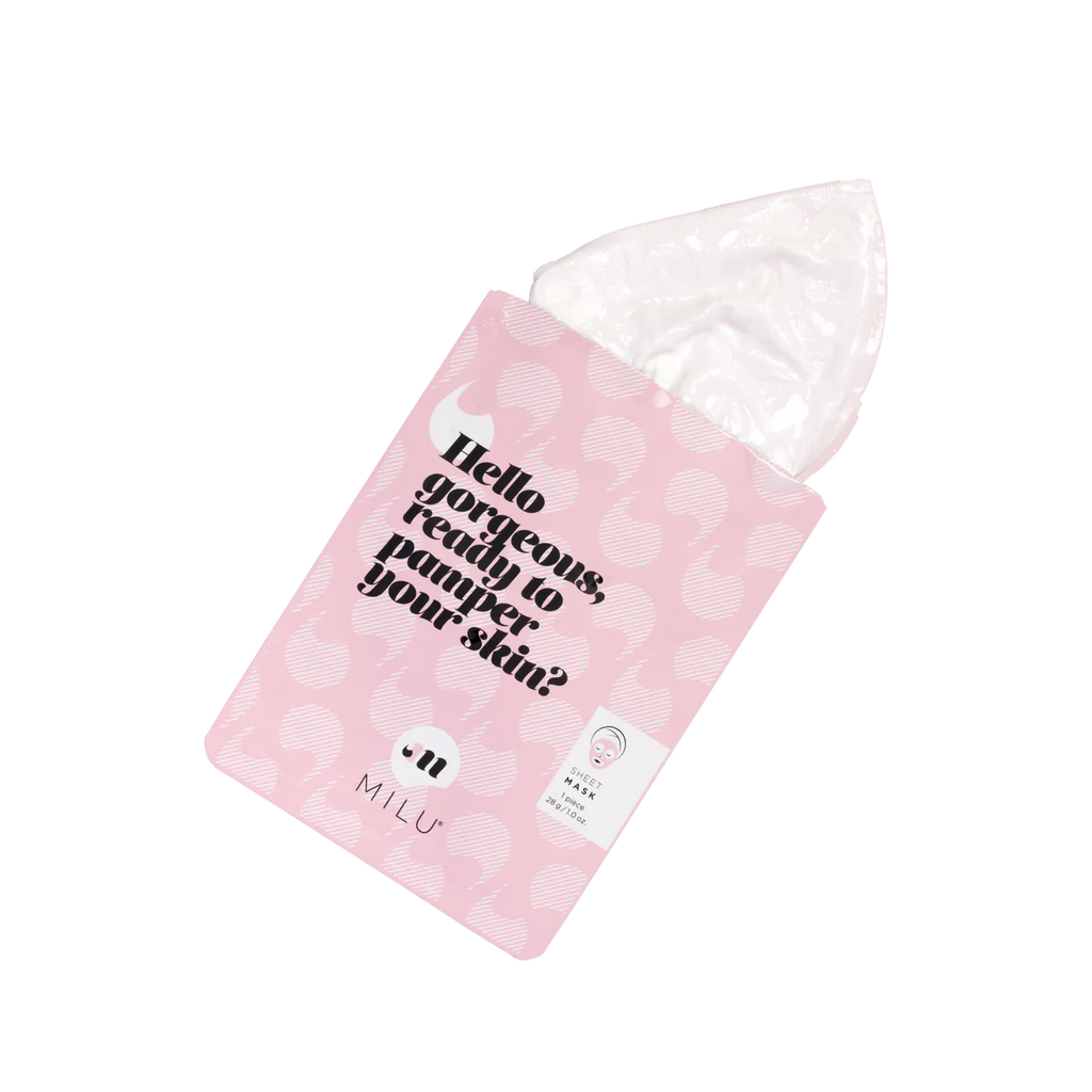 Milu - Anti Aging Sheet Masker (1stuk) - Beauty Junkies