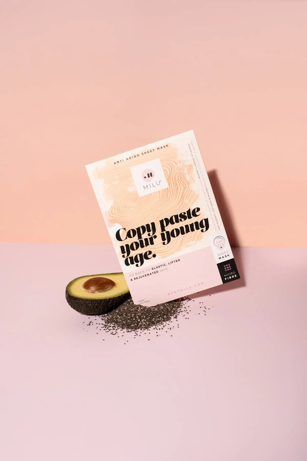 Milu - Anti Aging Sheet Masker (1stuk) - Beauty Junkies