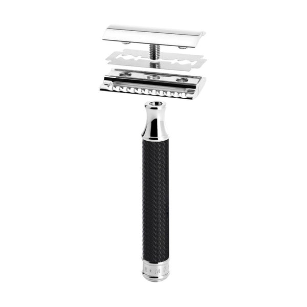 Mühle - Double Edge Safety Razor Zwart - Klassiek Scheermes - Beauty Junkies