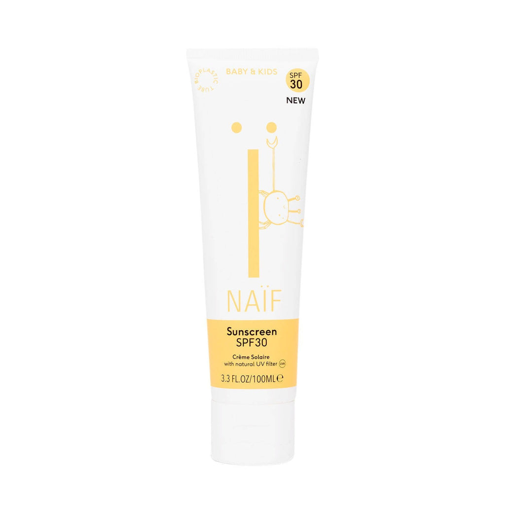Naïf -  Baby en kind zonnebrandcrême SPF 30- Natuurlijke zonnebrand - Beauty Junkies