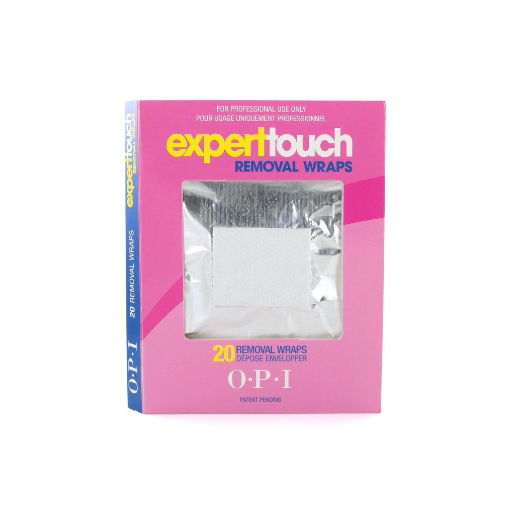 OPI - Expert Touch Removal Wraps - Voor verwijderen van GelColor of glitternagellak - Beauty Junkies