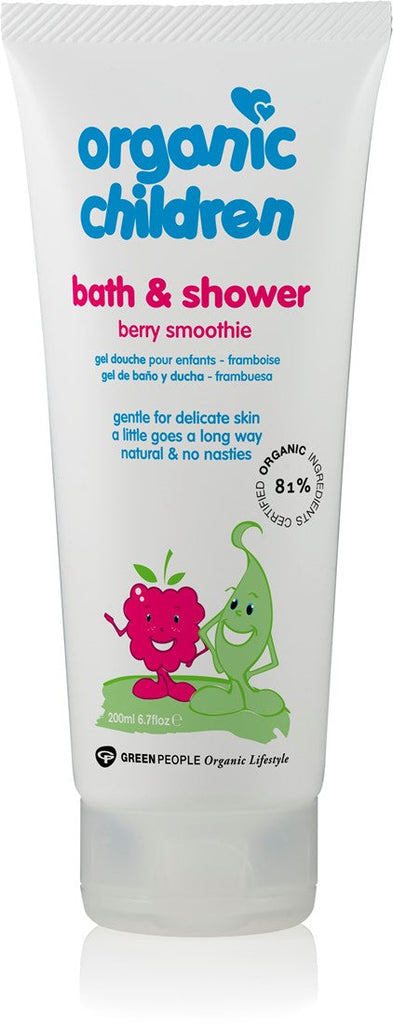 Green People - Organic Children - Berry Smoothie Bad & Douche - Beauty Junkies
