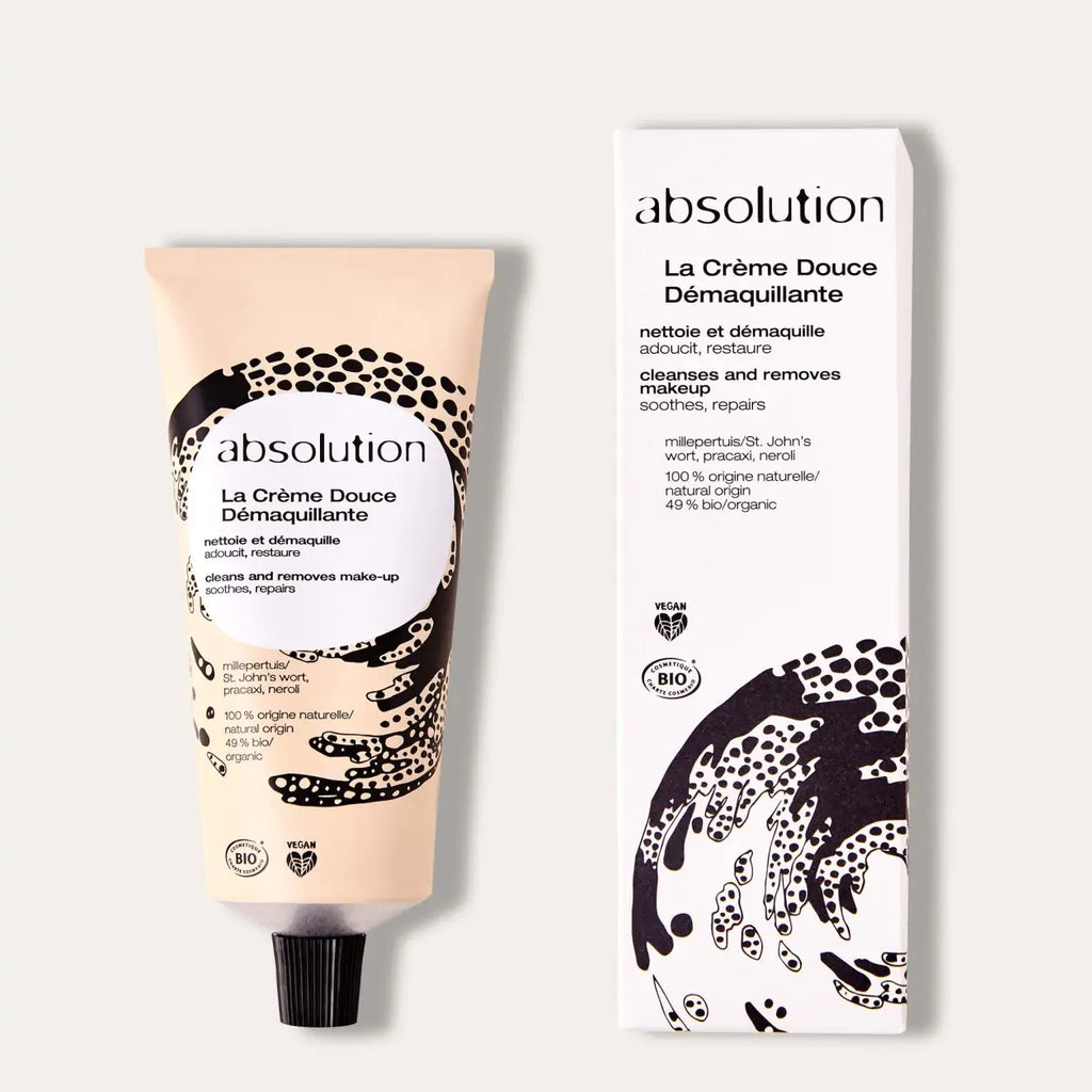Absolution Cosmetics - La Crème Douce Démaquillante - Reiniging - Eczeem - Droge - Gevoelige huid - Beauty Junkies