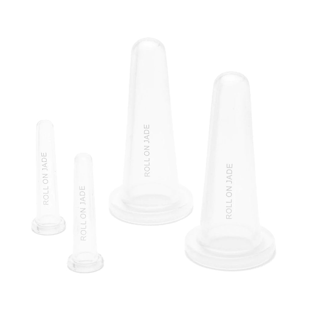 Roll On Jade - Cupping Kit - Facial Massage Cup - HuidverzorgingstoolVerzorgingstool - Beauty Junkies
