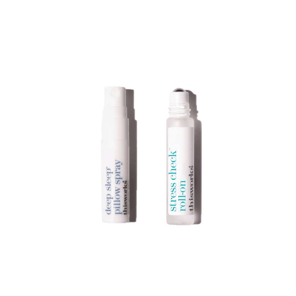 This Works Choose Sleep Cadeauset met Deep Sleep Pillow Spray en Stress Check Breathe In, voor een rustige en diepe slaap